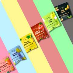 Pack of 20 Flavored Cotton Candy Glitter Bombs