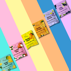 Pack of 6 Cotton Candy Glitter Bombs