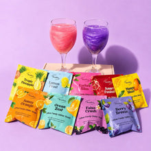 Pack of 9 Flavored Cotton Candy Glitter Bombs