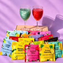 Pack of 16 Flavored Cotton Candy Glitter Bombs